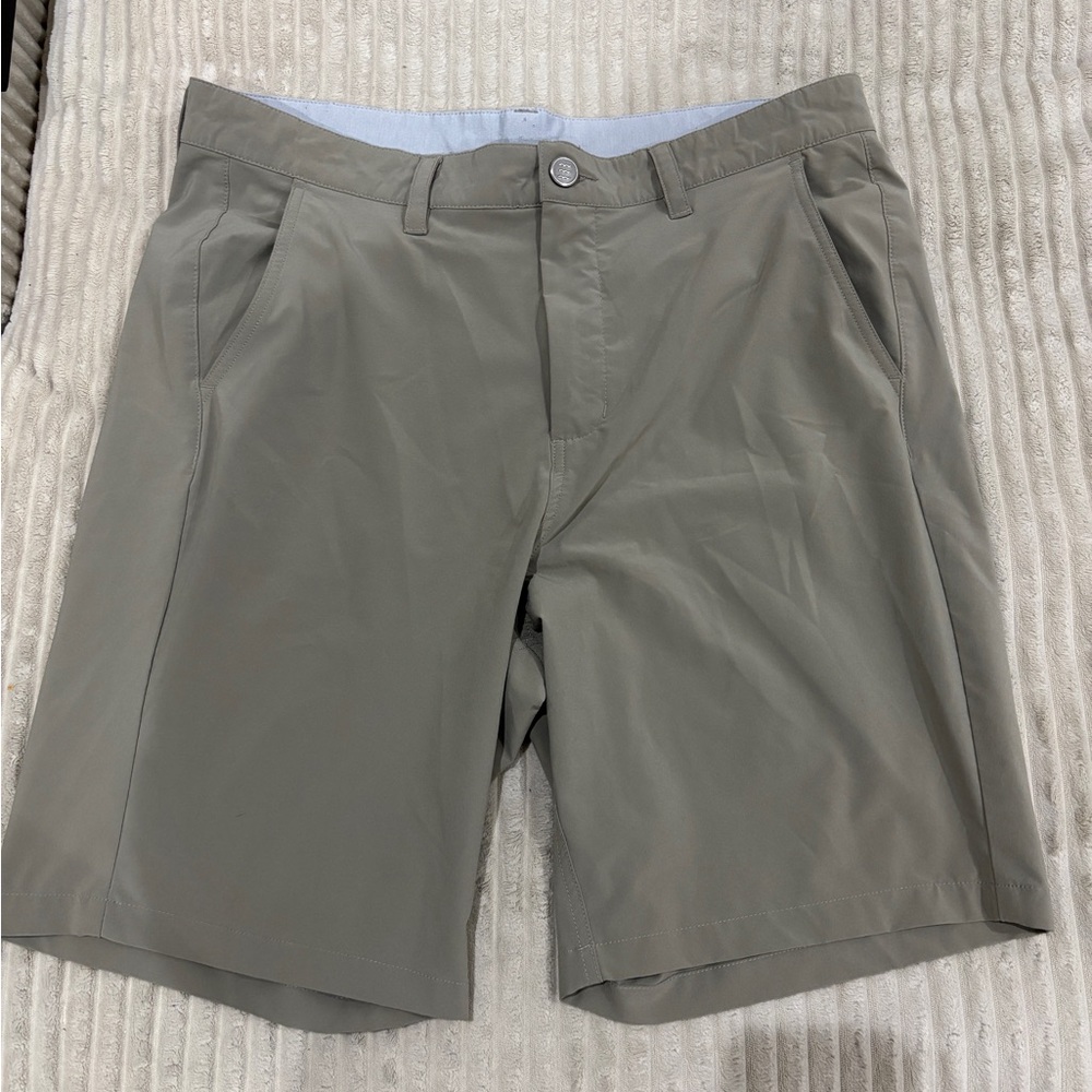 Free Fly Apparel Men's Khaki Flat Front Shorts